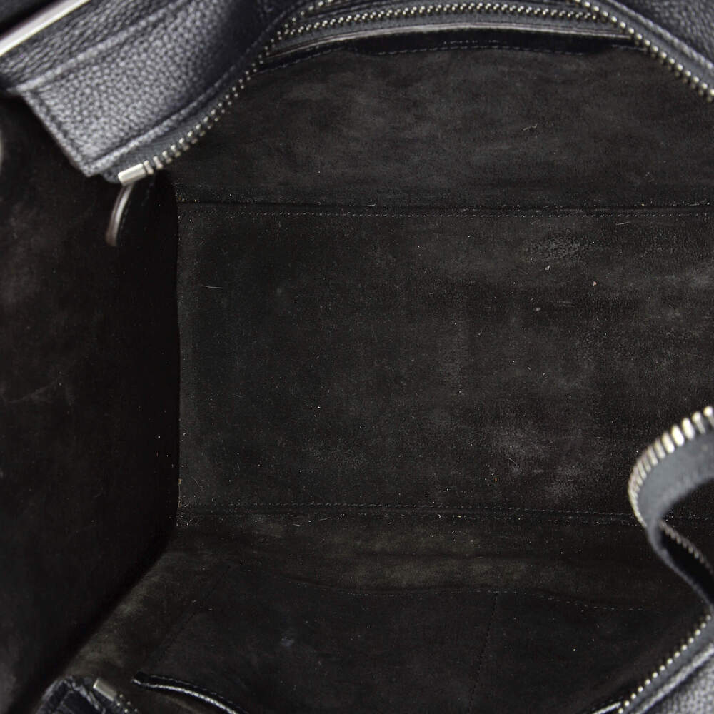 Celine Luggage Bag Grainy Leather Micro #245021C16B - Picture 5 of 7